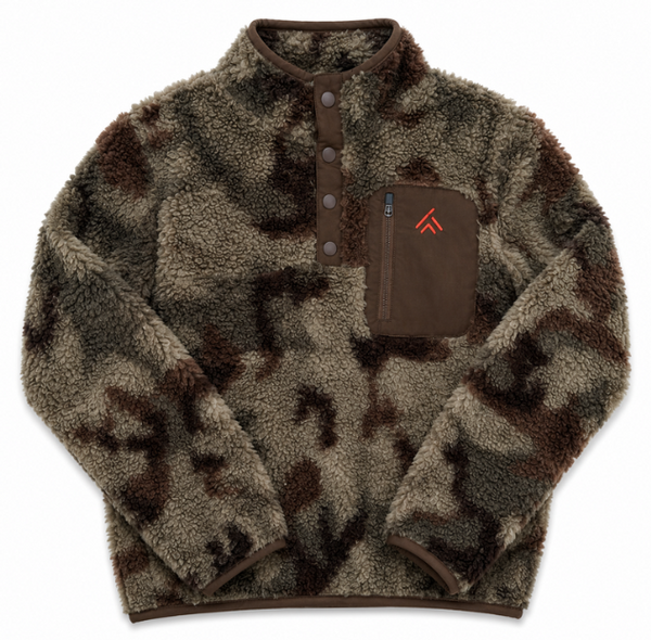 Sherpa Snap Jacket, Camouflage