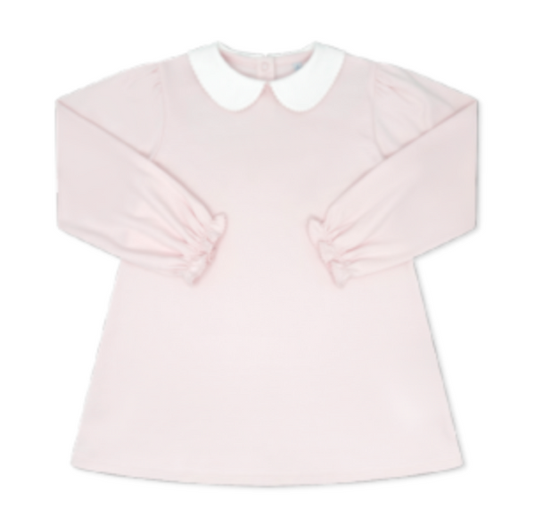 Patty Cake Dress Long Sleeve, Palmer Pink