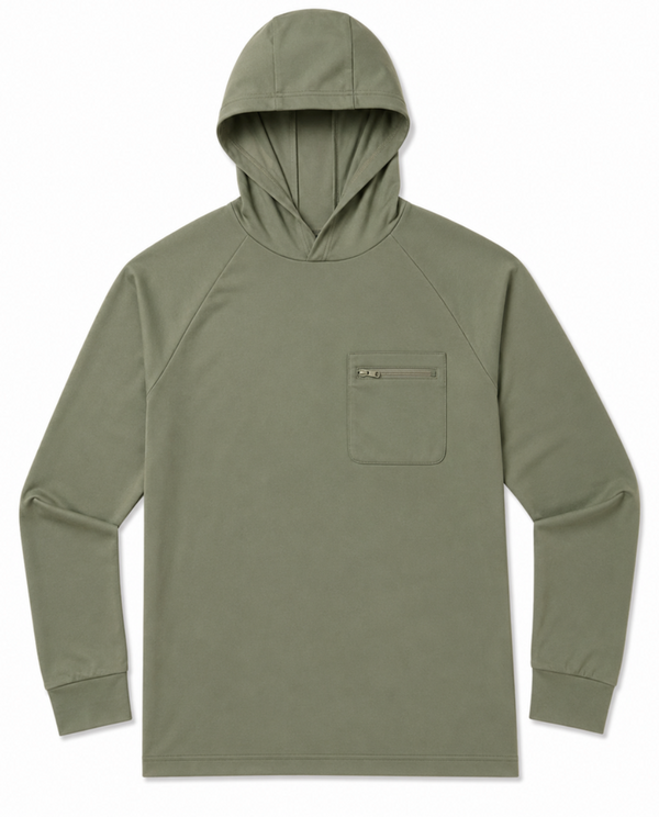 Castaway Comfort Hoodie, Sage Field