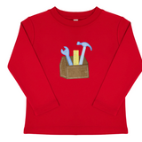 Tools Harry Play Tee, Red Knit