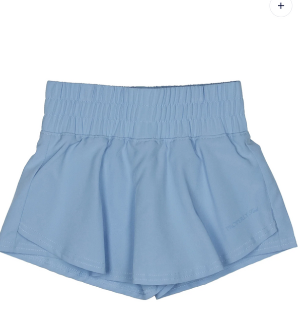 Girls Court Skort Sky