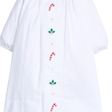 Day Gown - Holly and Candy Canes