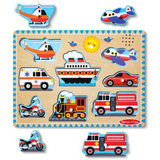 Vehicles Sound Puzzle 8 Pieces