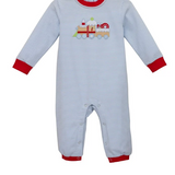 Gingerbread Train Romper