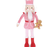 Gingerbread Nutcracker Pink