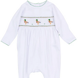 Mallard Moments Smocked Footie