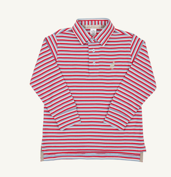 prim and proper polo shirt