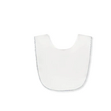 Heirloom Bib- Park White Knit with Park Blue