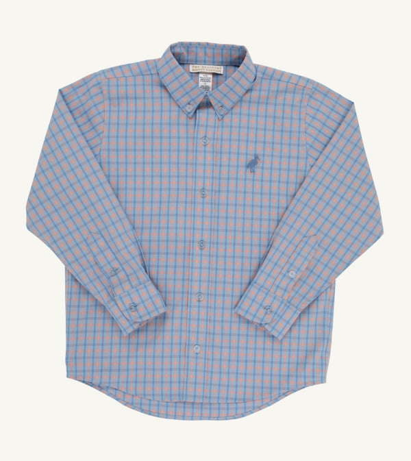 Deans List Wheaton Windowpane Dress Shirt