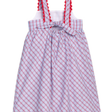 Evie Dress, Patriotic Plaid