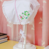 Catesby Bonnet- Worth Avenue White & Pier Party Pink with Strawberry