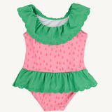 Sandy Swimsuit- Suffolk Seeds with Gibson Island Green