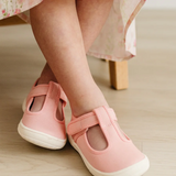 Astrid Canvas T Strap Mary Jane, Pink