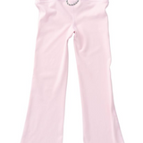 Girl’s Athletic Flare Legging, Pink Lady