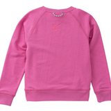 Girl's Crew Control Sweatshirt, Phlox Pink
