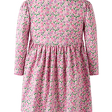 Pink Daisy Jersey Dress