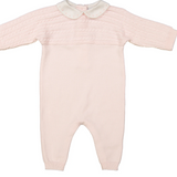 Cable Knit Longall Pink