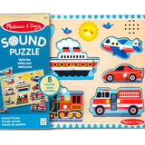 Vehicles Sound Puzzle 8 Pieces