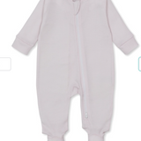 Kissy Pointelle Footie With Zip