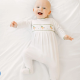 Mallard Moments Smocked Footie