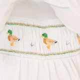 Mallard Moments Smocked Footie
