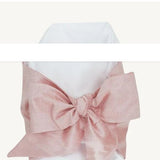Bow Swaddle Southern Blush Silk