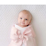 Bow Swaddle Southern Blush Silk