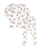 Sweet Pea PJ Set All Aboard Pink