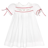 Tiny Town Dress - Winslow White Batiste, Holly