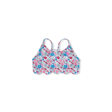 Becca Scallop Sports Bra - Bloomberry Floral