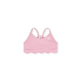 Becca Scallop Sports Bra - Cotton Candy Pink