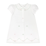 Ashtyn Dress Blessings White, Pink and Green Floral