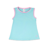 Tori Tank - Totally Turquoise, Flamingo Pink