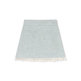 Kensington Fringe Skirt - River Tweed