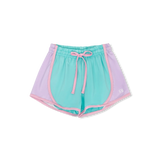 Elise Short - Totally Turquoise, Petal Purple, Cotton Candy Pink