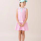 Darla Drop Waist - Flamingo Pink, Totally Turquoise