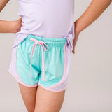 Elise Short - Totally Turquoise, Petal Purple, Cotton Candy Pink
