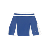 Courtney Skort - Baton Rouge Blue, Pure Coconut