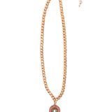 Boutique Chic Somewhere Over the Rhinestone Necklace