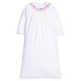 Newborn Smocked Bishop Gown - Holiday