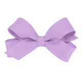Tiny Classic Grosgrain Girls Hair Bow (Plain Wrap)