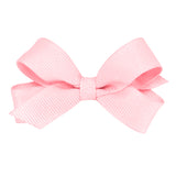 Tiny Classic Grosgrain Girls Hair Bow (Plain Wrap)