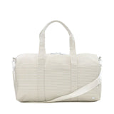 Weekender Duffel-  Gingham Pearl Grey