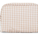 Stow Away Khaki Gingham