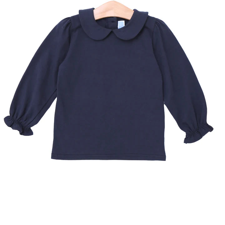 Peter Pan Collar LS Shirt