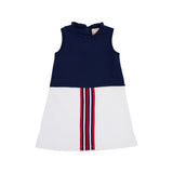 The Beaufort Bonnet Company Nantucket Navy Lizzie's Luxe Leisure Dress