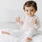 Girls Blush Chevron Knit Set
