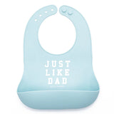 Just like Dad Wonder Bib