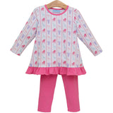 Welcome to the Jungle Ruffle Pants Set