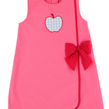 Wilma Faux Wrap Dress Apple
